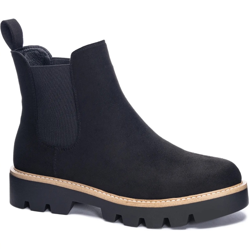 Chinese Laundry - Piper Black Suede Boot